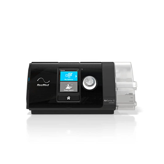 ResMed AirSense 10 AutoSet Tripack 4G – Automatic CPAP Machine with Humidifier & Heated Tube